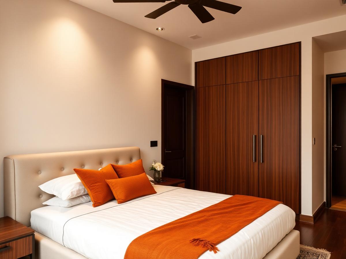 Cream Ivory Master Bedroom